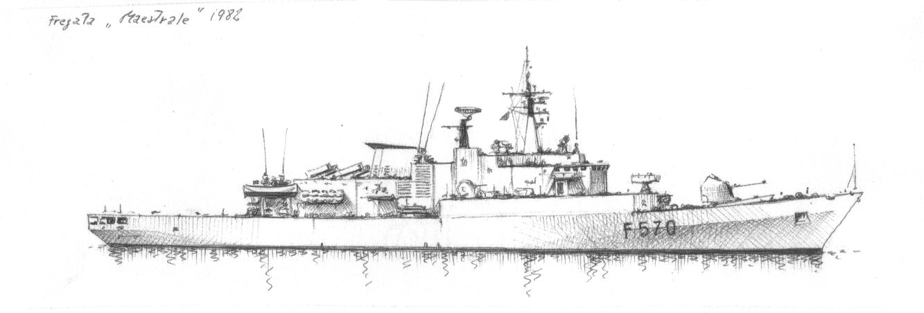 1982 - Fregata 'Maestrale'
